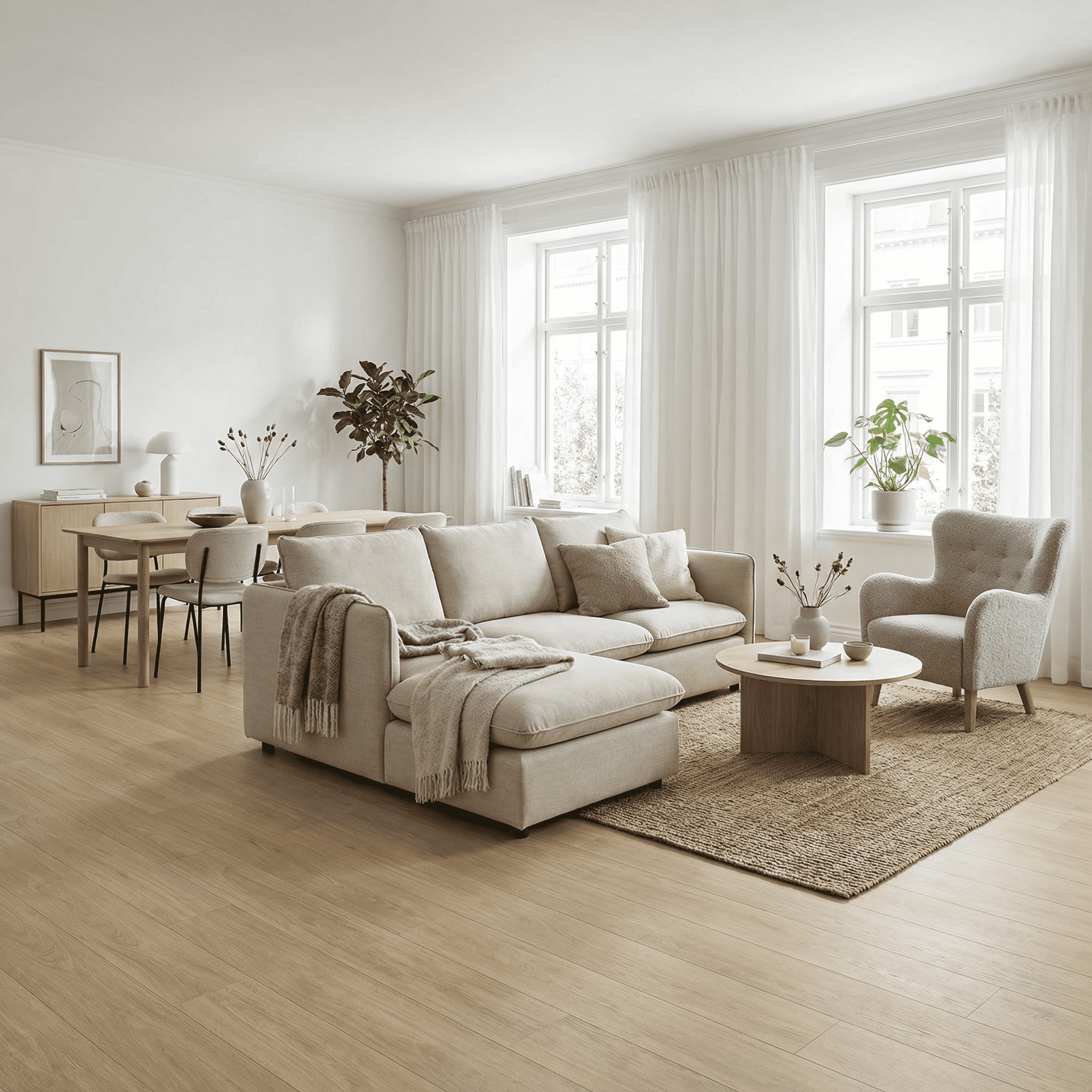 Alternative view of Korkvinyl Parador Modular ONE Oak Artemis Natural