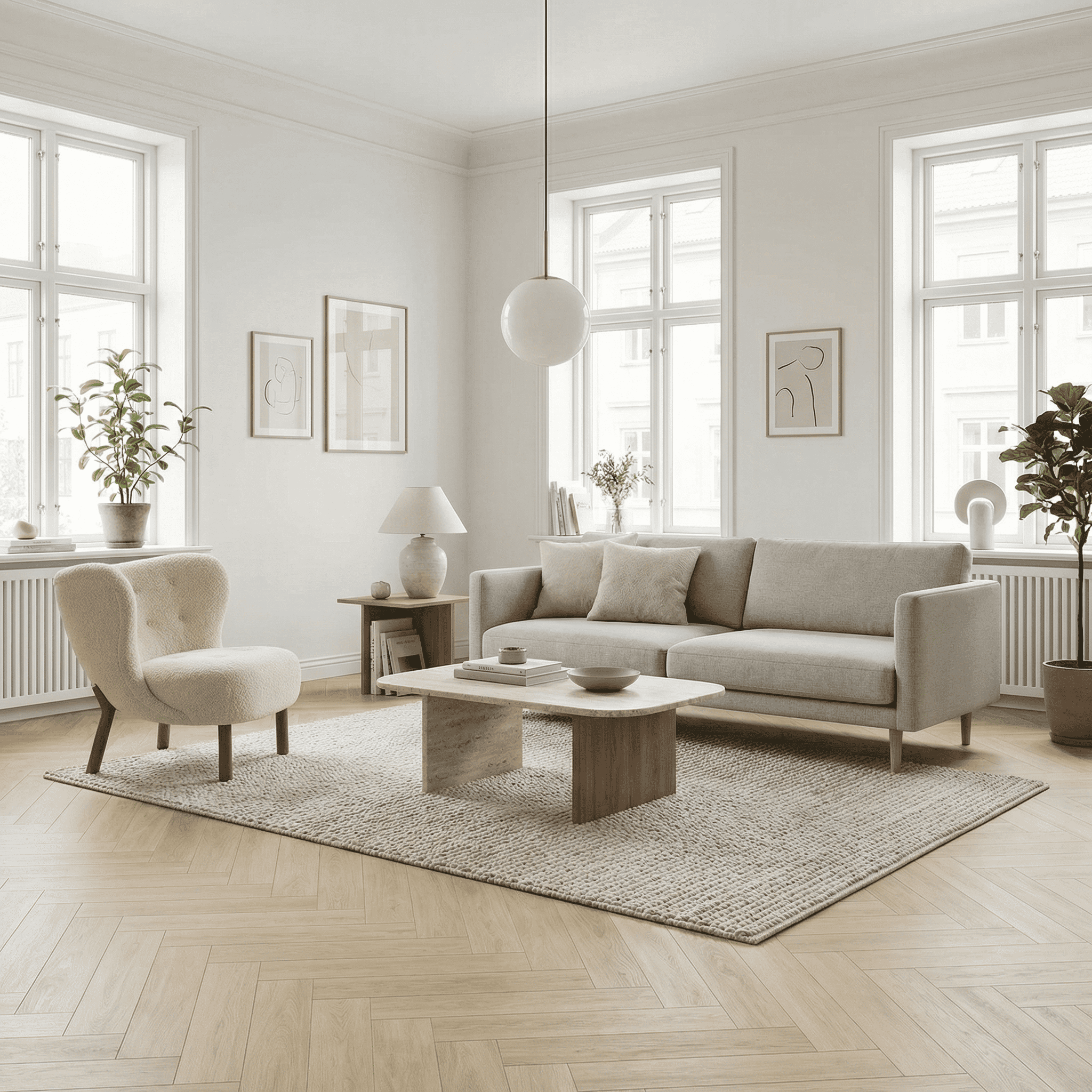 Alternative view of Korkvinyl Fiskeben Modular ONE Oak Artemis Natural