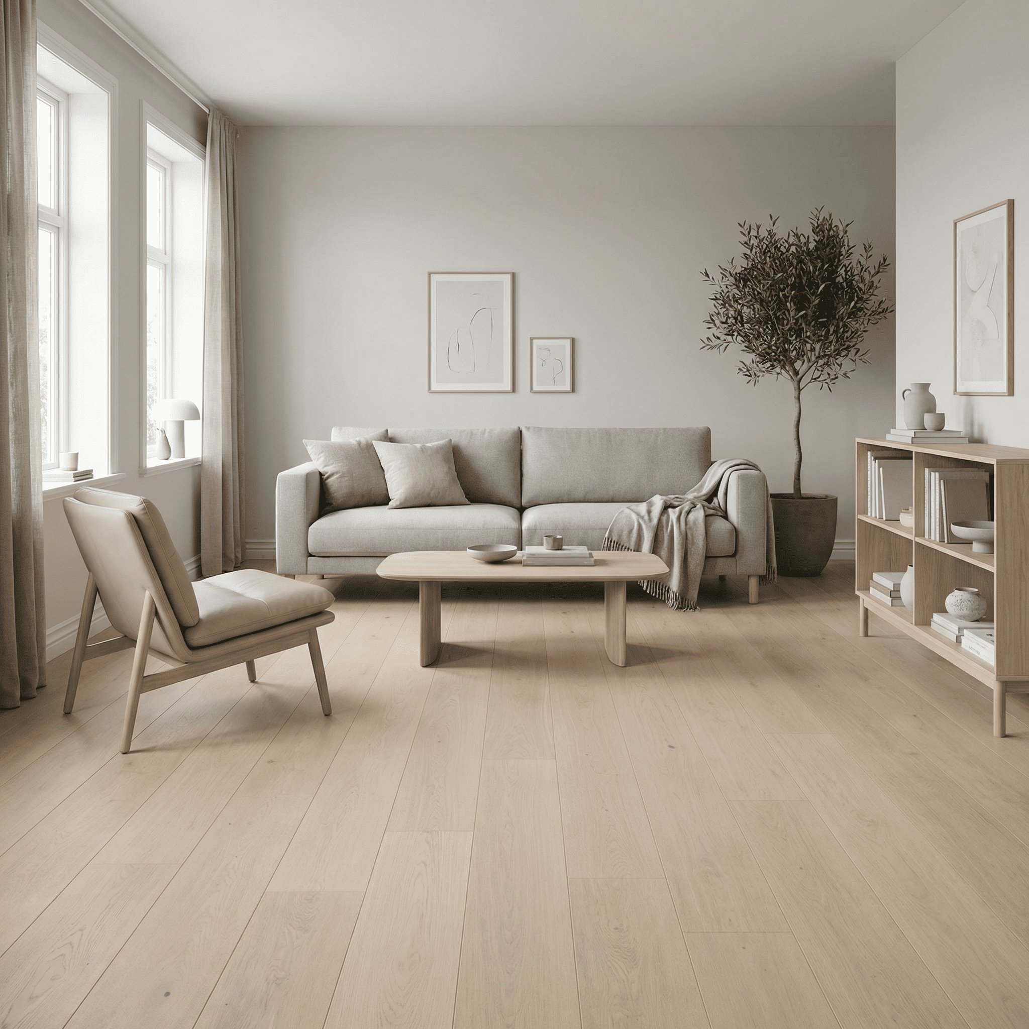 Alternative view of Herdet Tregulv Parky Summit Oak Silk