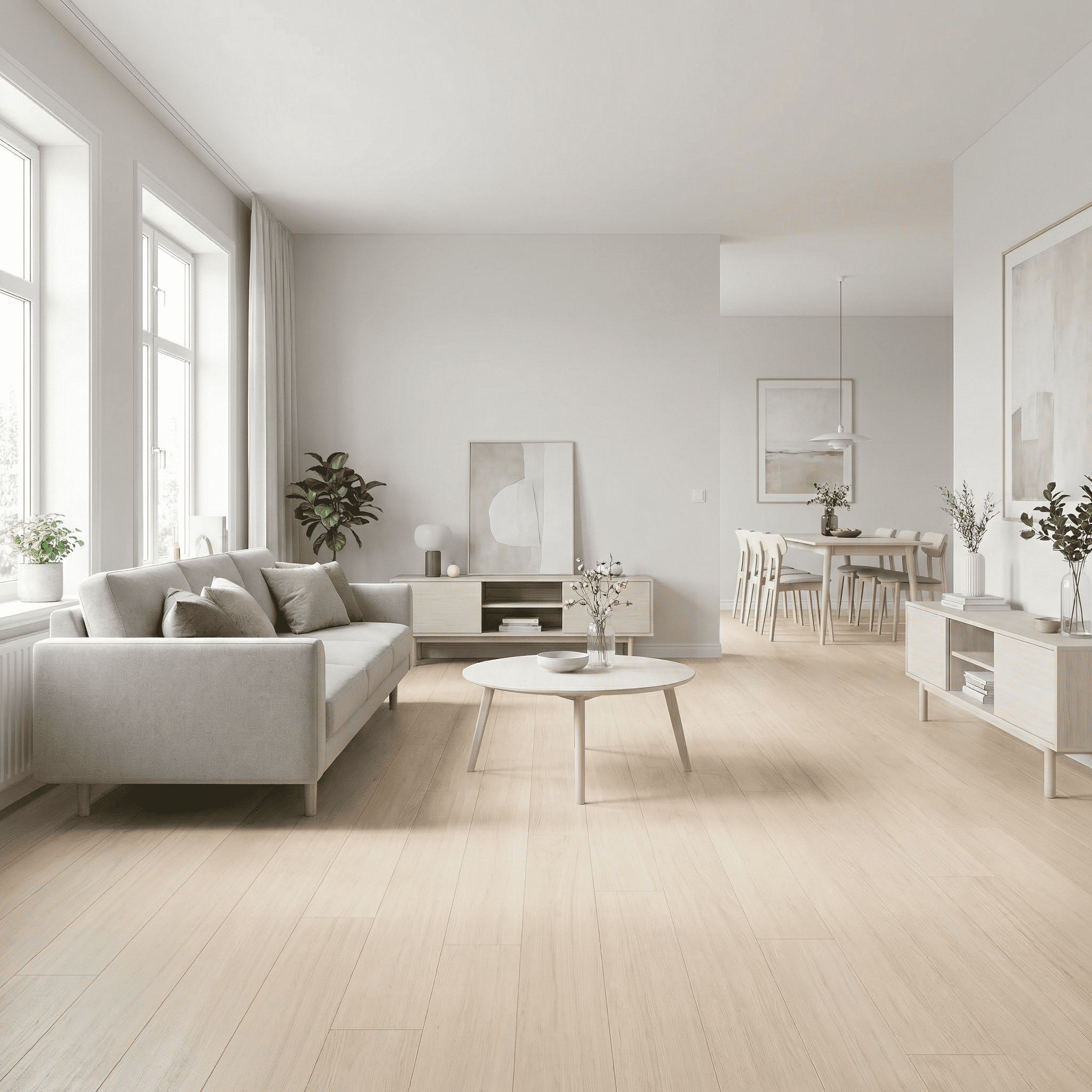 Herdet Tregulv Parky Summit Oak Milk