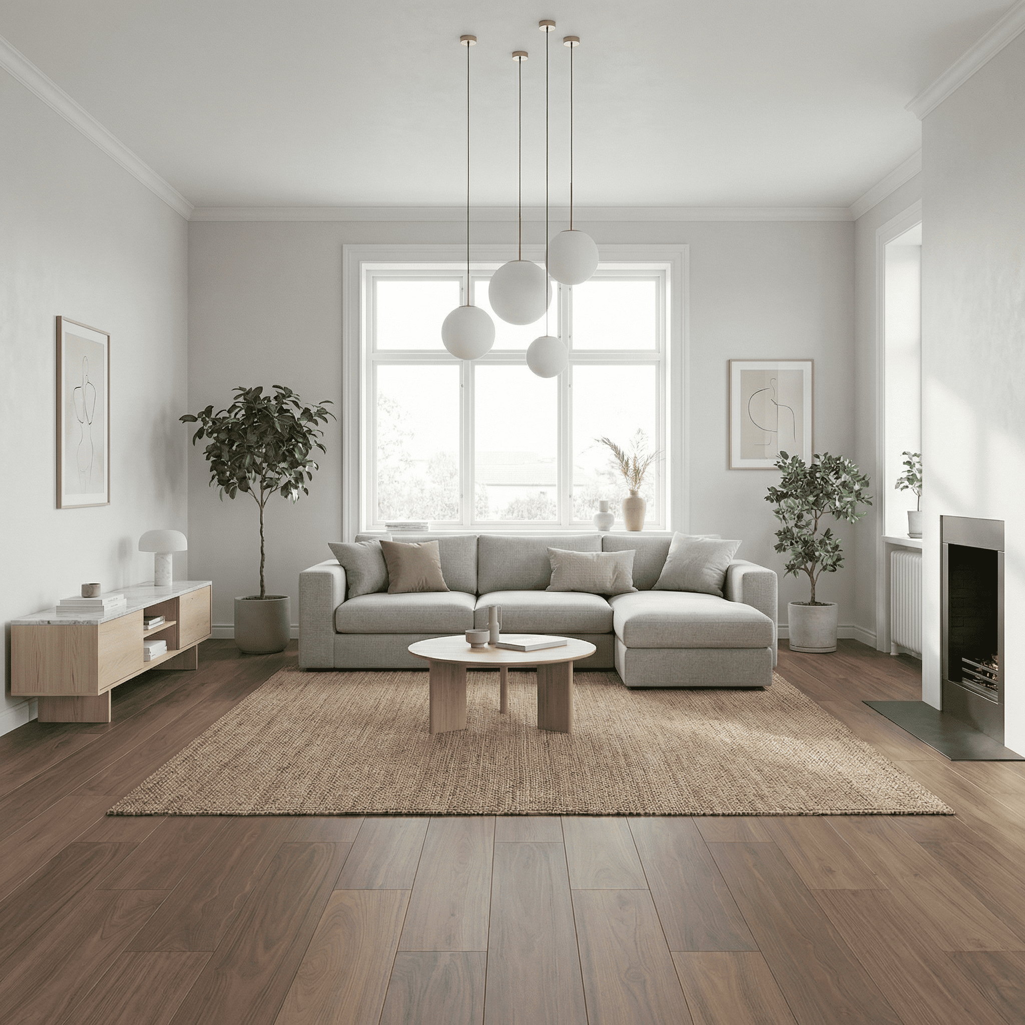 Alternative view of Herdet Tregulv Parky Summit Frozen Walnut